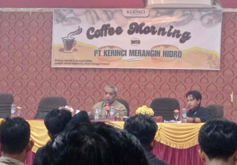 Manajer Humas PT Kerinci Merangin Hydro Aslori