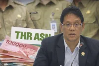 Menteri Keuangan Purbaya Yudhy Sadewa Menginformasikan 
THR ASN 2026 Cair Pekan Pertama Ramadhan