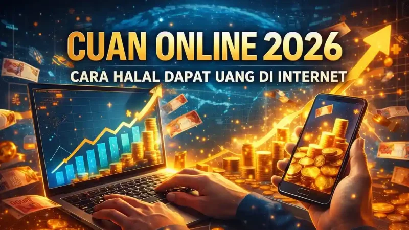 Ilustrasi Mencari Uang di Internet