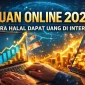 Ilustrasi Mencari Uang di Internet
