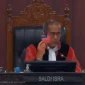Hakim Makamah Konstitusi Saldi Isra