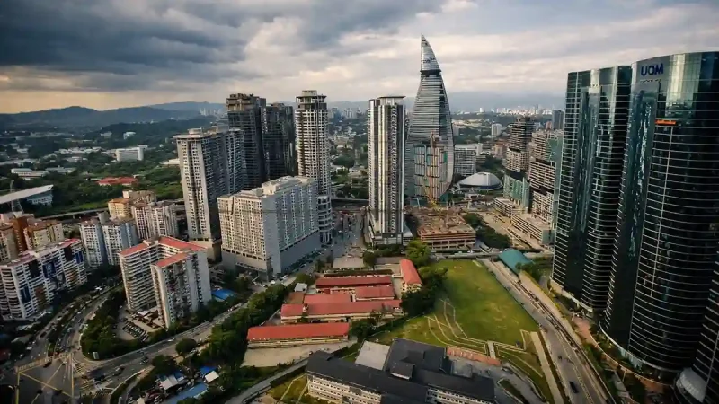 Fotage Kampung Kerinchi Malaysia Saat Ini