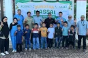 Khitan massal gratis PT Kerinci Merangin Hidro di kawasan PLTA Batang Merangin Kabupaten Kerinci.