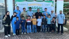 Khitan massal gratis PT Kerinci Merangin Hidro di kawasan PLTA Batang Merangin Kabupaten Kerinci.