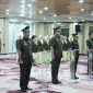 Jaksa Agung ST Burhanuddin melantik enam Pejabat Eselon I Kejaksaan Agung di Gedung Utama Kejaksaan Agung, Jakarta, Jumat 24 Juli 2026.