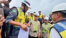 Bupati Kerinci bersama Gubernur Jambi Al Haris melakukan peletakan batu pertama pembangunan Gedung RSUD Kabupaten Kerinci pada Minggu 5 Juli 2026