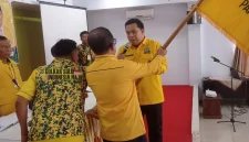 Hutri Randa Menerima mandat Sebagai Ketua DPD Golkar Sungai Penuh