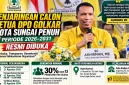 Akhirman, Ketua Steering Committee (SC) penjaringan calon Ketua DPD Partai Golkar Kota Sungai Penuh periode 2026–2031